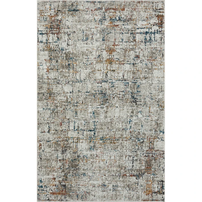 LR Home Brisbane Gray Multi 82289 2 ft. X 3 ft. Rect. Rug