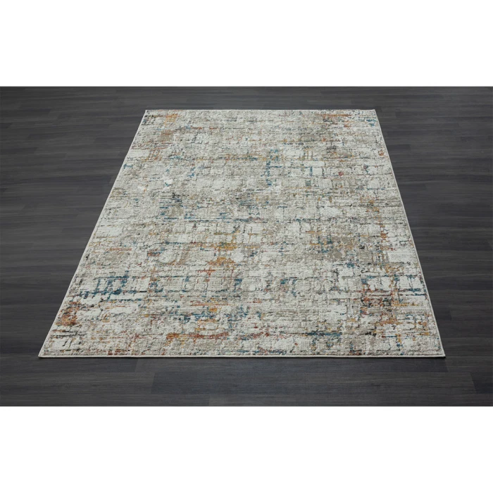 LR Home Brisbane Gray Multi 82289 2 ft. X 3 ft. Rect. Rug
