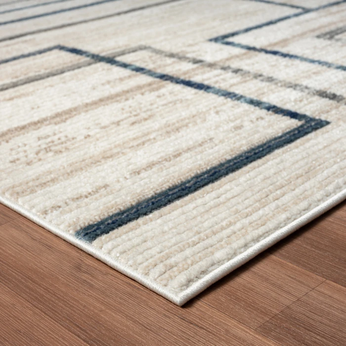 Rugs Town 82135 Cream/ Beige 7'9" X 9'9 Rect. Rug