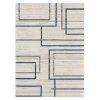 Beaux BRI-AK Blue Area Rug 5 ft. X 7 ft. Rectangle
