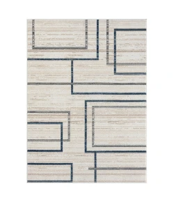 Beaux BRI-AK Blue Area Rug 5 ft. X 7 ft. Rectangle
