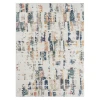 Beaux BRI-AL Blue Area Rug 5 ft. X 7 ft. Rectangle