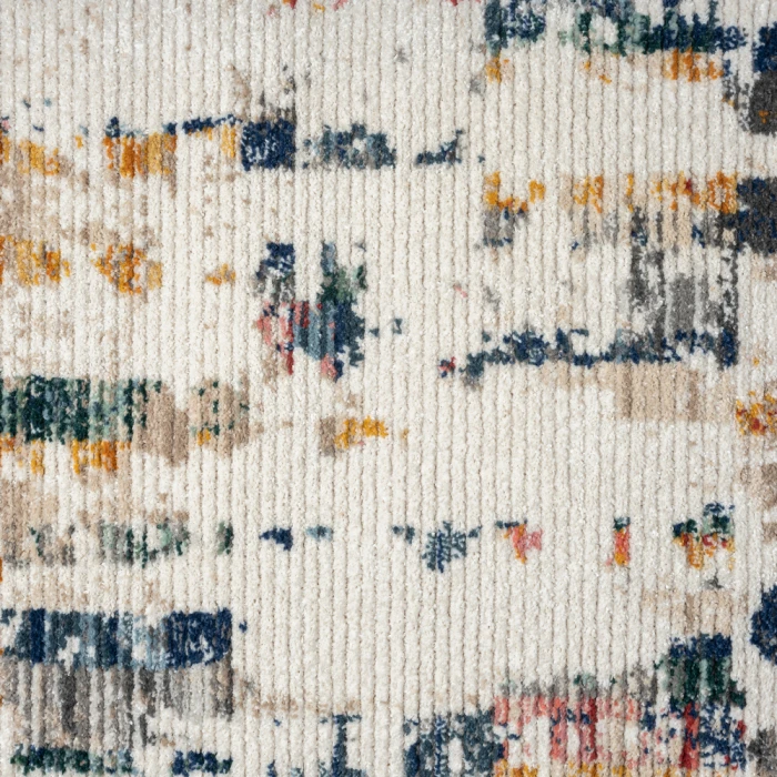 Rugs Town 82136 Cream/ Blue 5'0" X 7'0 Rect. Rug