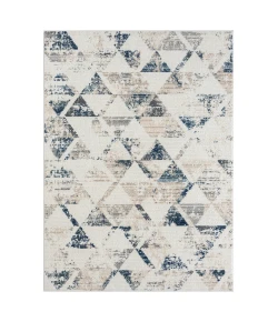Beaux BRI-AM Ivory Area Rug 5 ft. X 7 ft. Rectangle