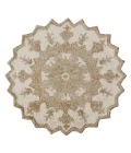 LR Home BELLA ROSE 21706 Beige 3' Round Rug