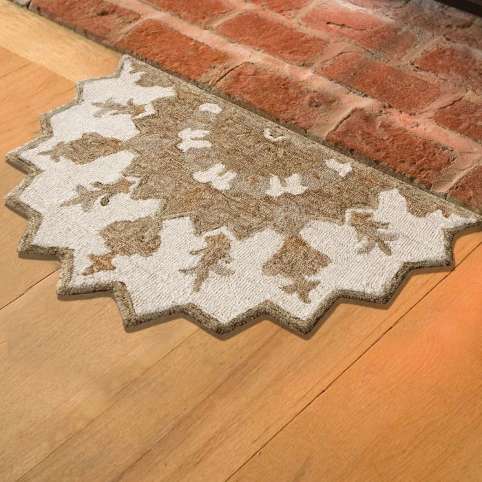 Rugs Town Rose 21706 Beige 2'3" X 3'10 Rect. Rug