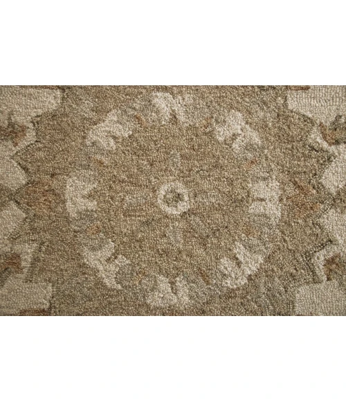 LR Home BELLA ROSE 21706 Beige 3' Round Rug
