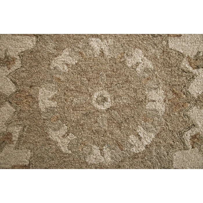 Rugs Town Rose 21706 Beige 3' Round Rug