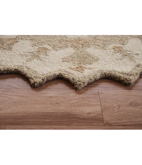 LR Home BELLA ROSE 21706 Beige 2'3" X 3'10 Rect. Rug