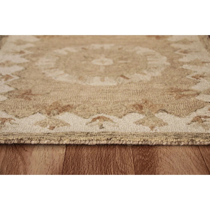 Rugs Town Rose 21706 Beige 2'-3" X 6'-9 Rect. Rug