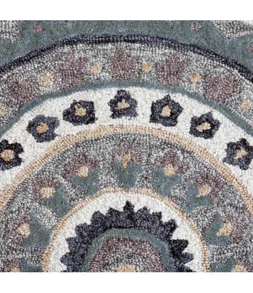 LR Home BELLA ROSE 21708 Multi 2'3" X 3'10 Rect. Rug