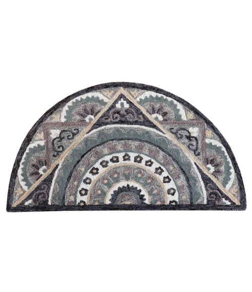 LR Home BELLA ROSE 21708 Multi 2'3" X 3'10 Rect. Rug