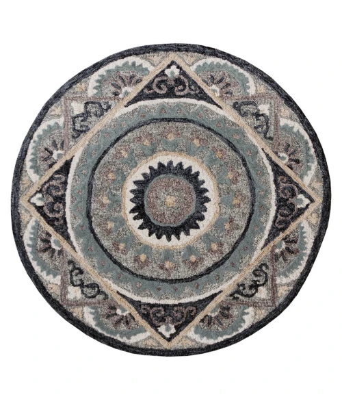 LR Home BELLA ROSE 21708 Multi 3' Round Rug
