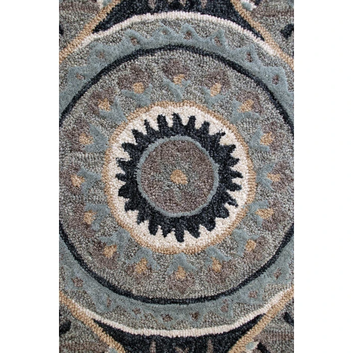 Rugs Town Rose 21708 Multi 3' Round Rug