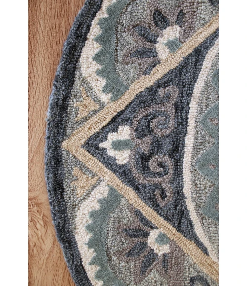 LR Home BELLA ROSE 21708 Multi 2'3" X 3'10 Rect. Rug