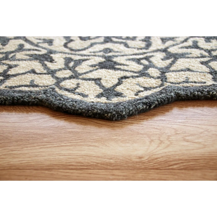 Rugs Town Rose Blue BROSE 6ft. Round Rug