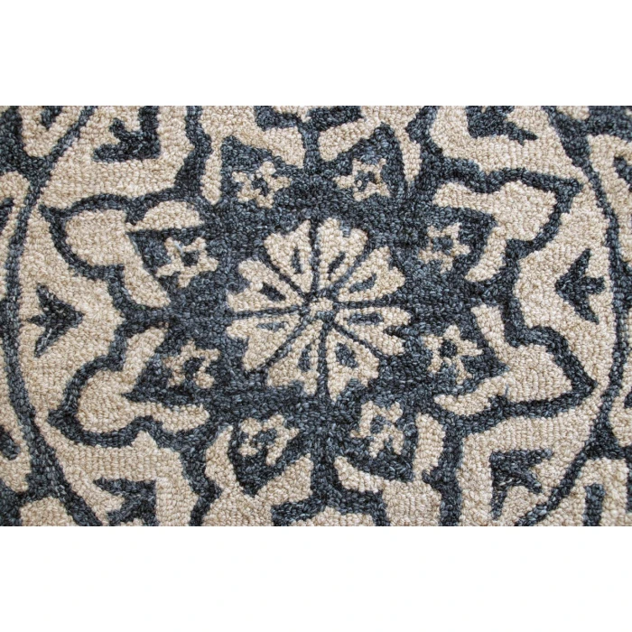 Rugs Town Rose Blue BROSE 6ft. Round Rug