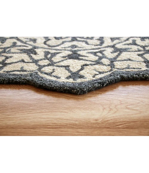 LR Home BELLA ROSE 21709 Beige 3' Round Rug