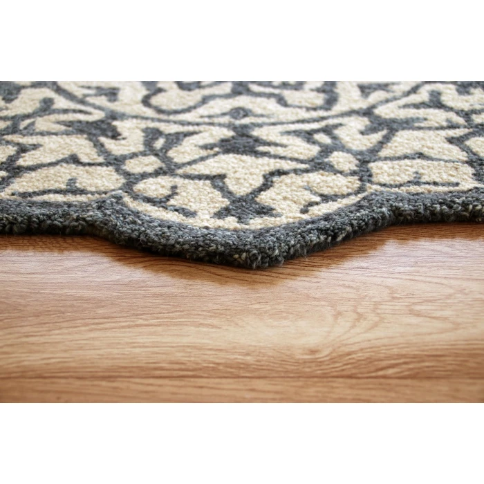 Rugs Town Rose 21709 Beige 3' Round Rug