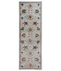LR Home BELLA ROSE 21710 Gray 2'-3" X 6'-9 Rect. Rug