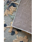 LR Home BELLA ROSE 21710 Gray 2'3" X 3'10 Rect. Rug