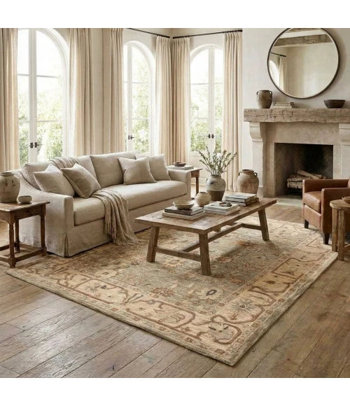 LR Home Caitlin Green Demaris 9ft. x 12ft. Rect. Rug