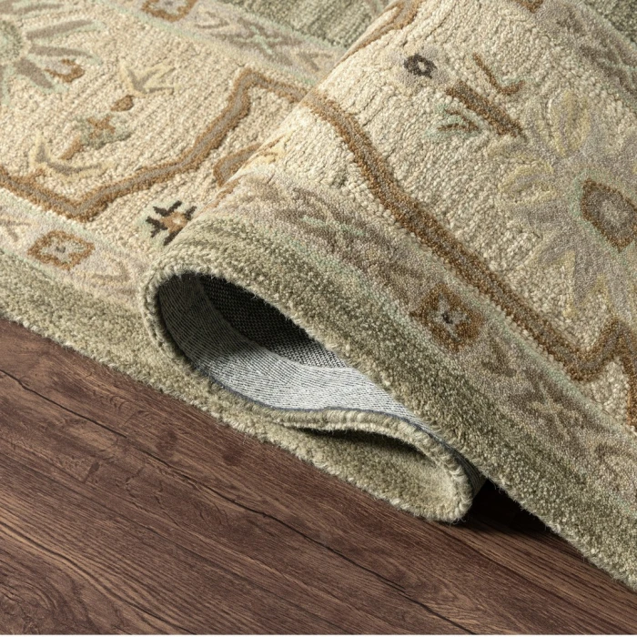 LR Home Caitlin Green Demaris 9ft. x 12ft. Rect. Rug