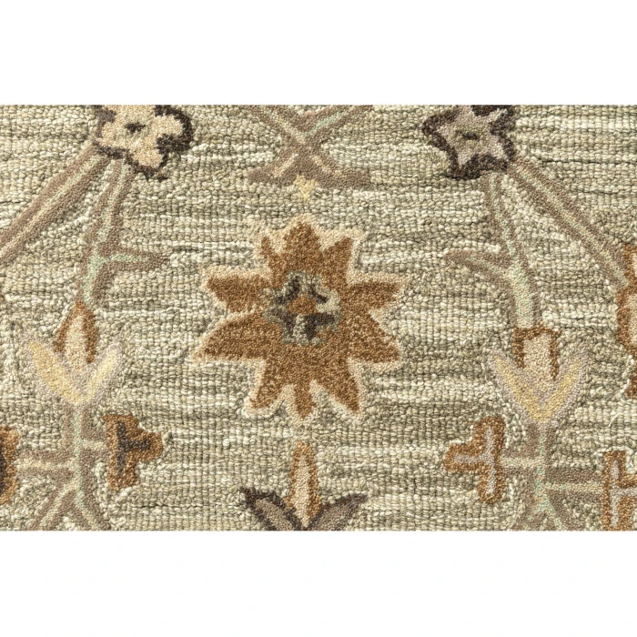 LR Home Caitlin Green Demaris 9ft. x 12ft. Rect. Rug