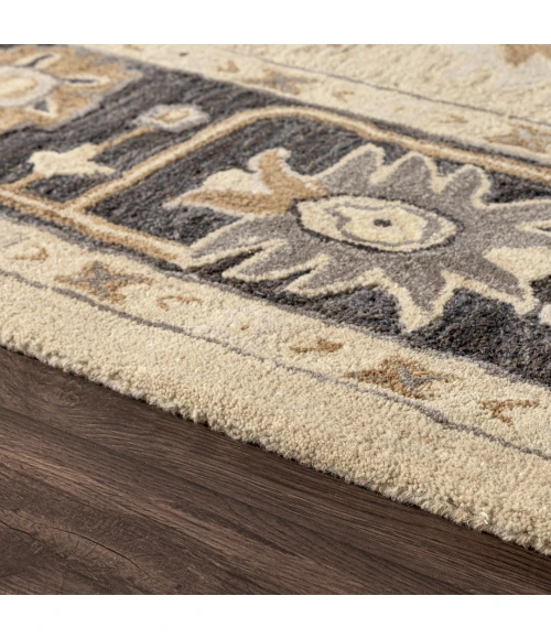 LR Home Caitlin Cream Demaris 9ft. x 12ft. Rect. Rug