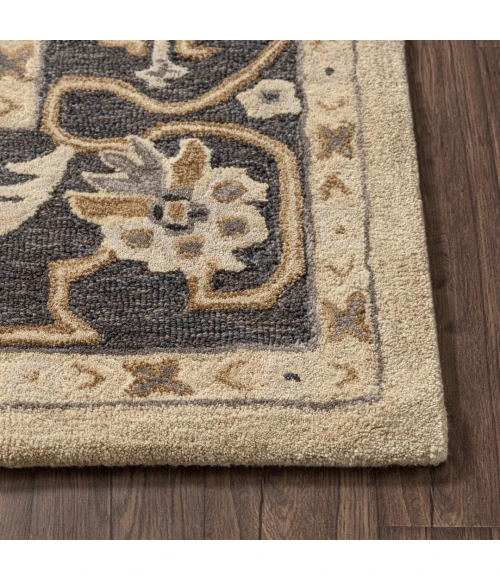 LR Home Caitlin Cream Demaris 9ft. x 12ft. Rect. Rug