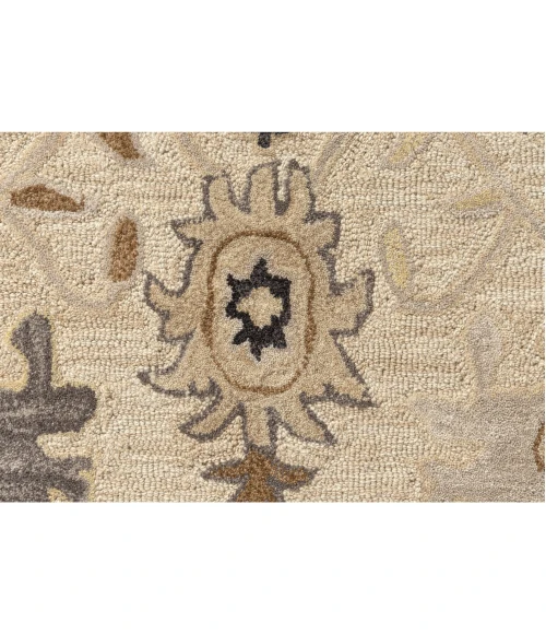 LR Home Caitlin Cream Demaris 9ft. x 12ft. Rect. Rug