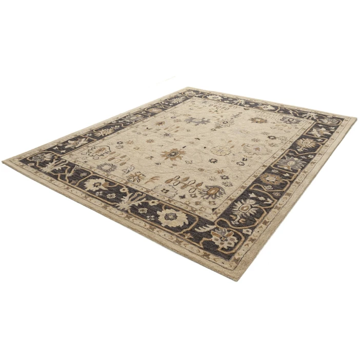 Rugs Town Cream Demaris 5ft.9in. x 8ft.9in. Rect. Rug