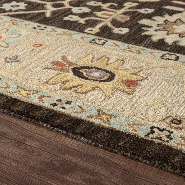 LR Home Caitlin Brown Marius 12ft. x 15ft. Rect. Rug