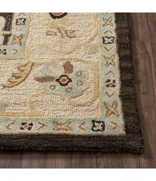LR Home Caitlin Brown Marius 5ft.9in. x 8ft.9in. Rect. Rug
