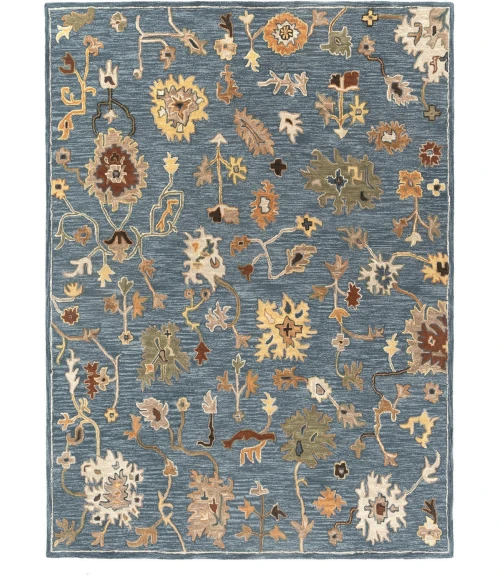 LR Home Caitlin Blue Eleanora 9ft. x 12ft. Rect. Rug