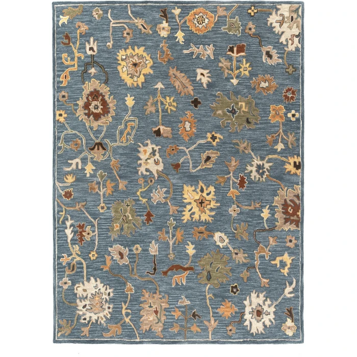 Rugs Town Blue Eleanora 10ft. x 14ft. Rect. Rug