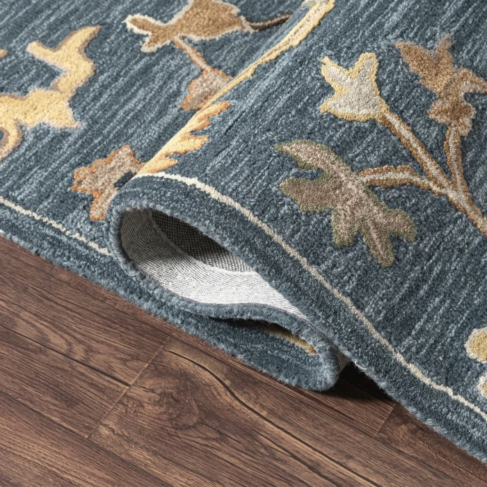 Rugs Town Blue Eleanora 10ft. x 14ft. Rect. Rug