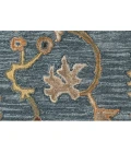 LR Home Caitlin Blue Eleanora 9ft. x 12ft. Rect. Rug