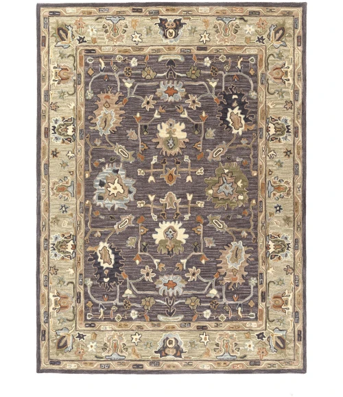 LR Home Caitlin Gray Seren 5ft.9in. x 8ft.9in. Rect. Rug