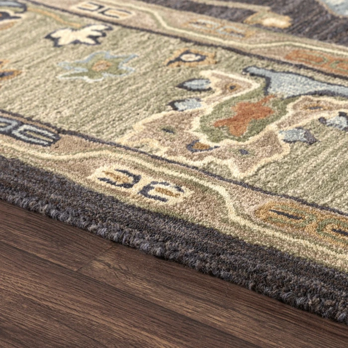 LR Home Caitlin Gray Seren 12ft. x 15ft. Rect. Rug