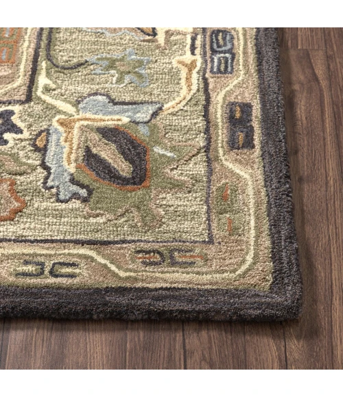 LR Home Caitlin Gray Seren 5ft.9in. x 8ft.9in. Rect. Rug