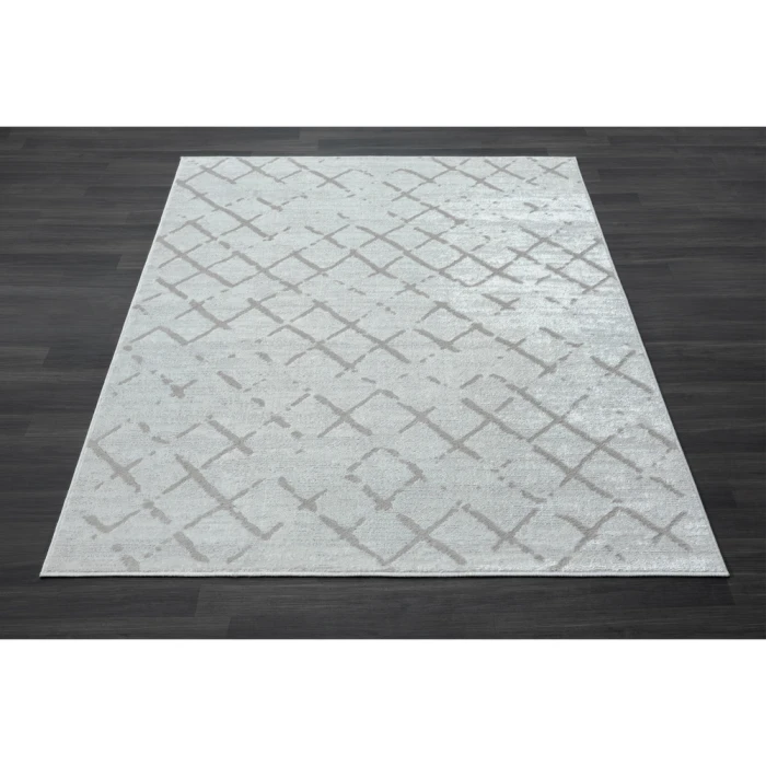 LR Home Calgary 82275 Beige/ Gray 7'9" X 9'9 Rect. Rug