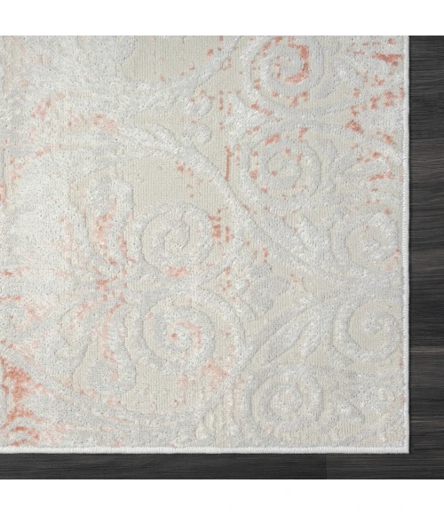 LR Home Calgary 82276 Beige/ White 5'0" X 7'0 Rect. Rug