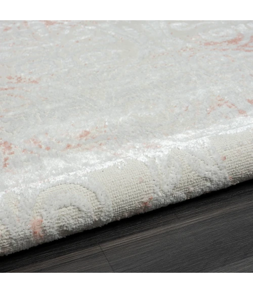 LR Home Calgary 82276 Beige/ White 5'0" X 7'0 Rect. Rug