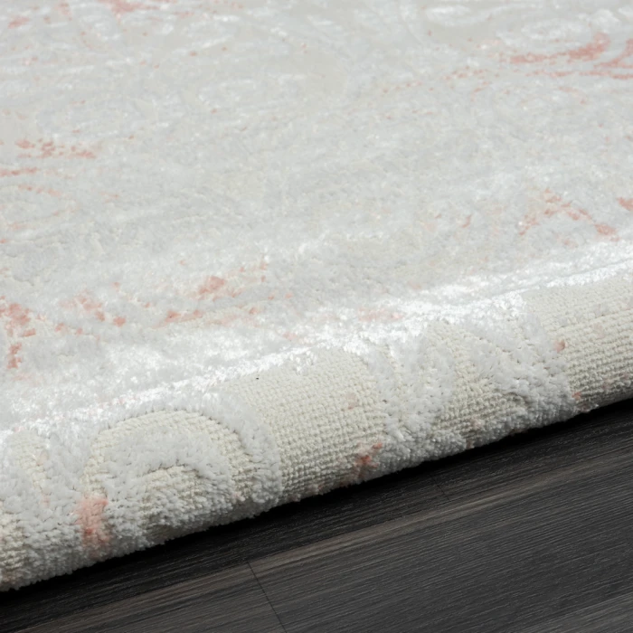 LR Home Calgary 82276 Beige/ White 7'9" X 9'9 Rect. Rug