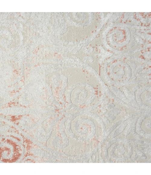 LR Home Calgary 82276 Beige/ White 5'0" X 7'0 Rect. Rug