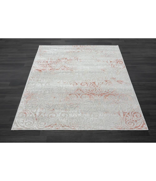 LR Home Calgary 82276 Beige/ White 5'0" X 7'0 Rect. Rug