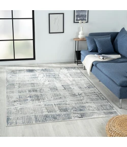 Calixta CAL-AV Blue Area Rug 5 ft. X 7 ft. Rectangle