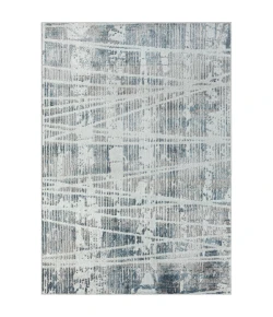 Calixta CAL-AV Blue Area Rug 5 ft. X 7 ft. Rectangle