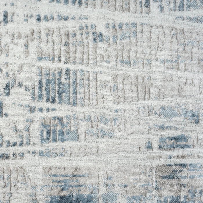 LR Home Calgary 82277 Blue/ Beige 7'9" X 9'9 Rect. Rug